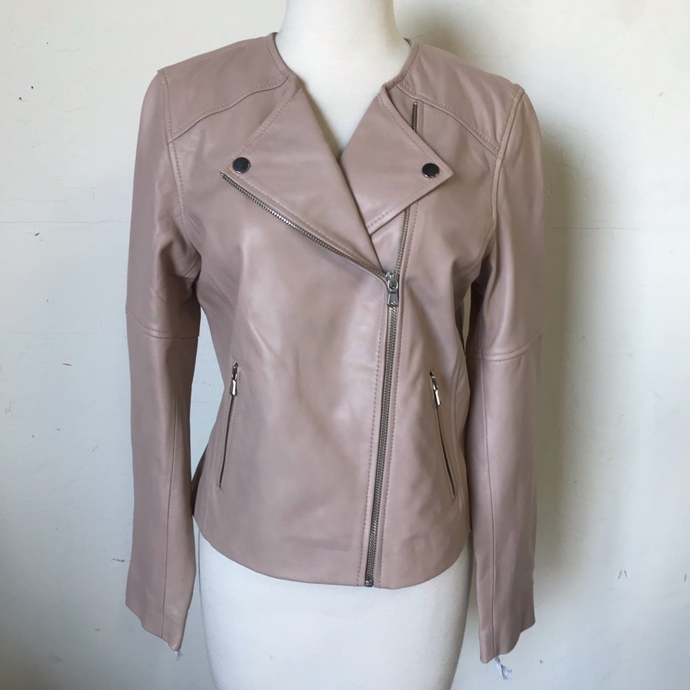Bagatelle Leather Moto Jacket
